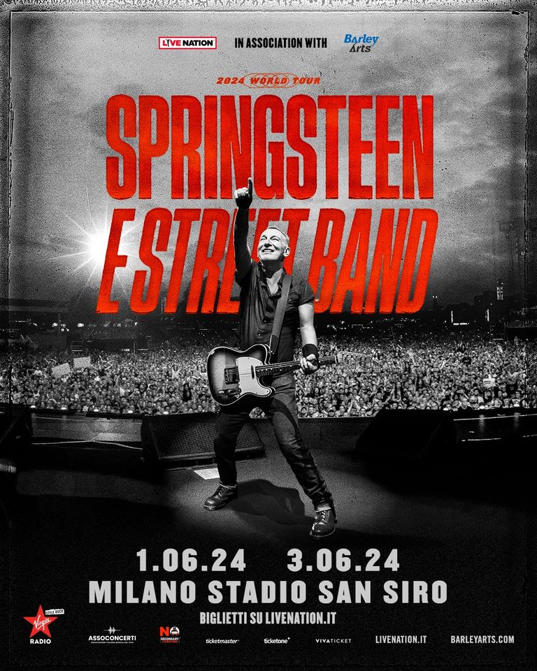Billets Bruce Springsteen - The E Street Band (San Siro - Milan)