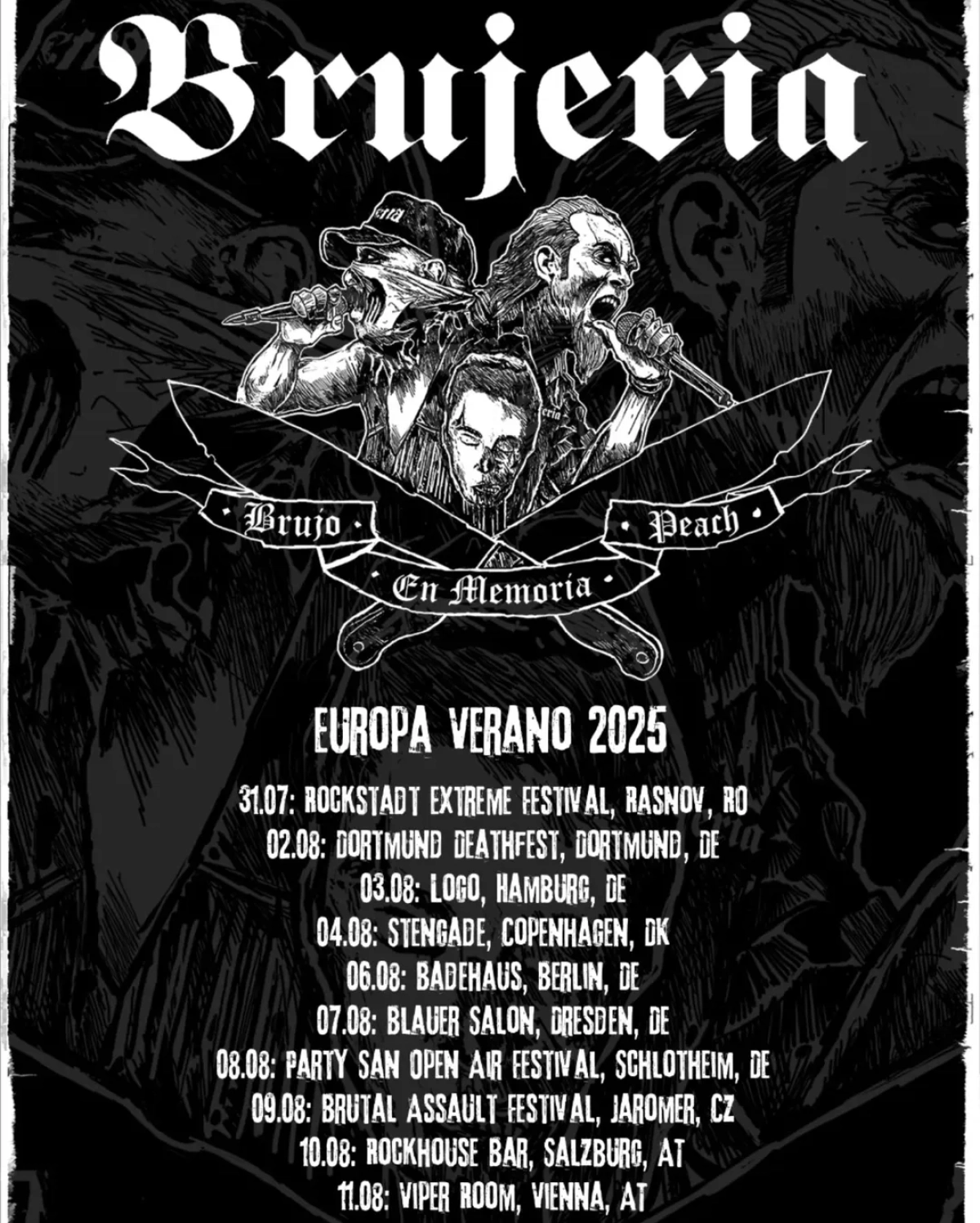 Brujeria at Blauer Salon Dresden Tickets