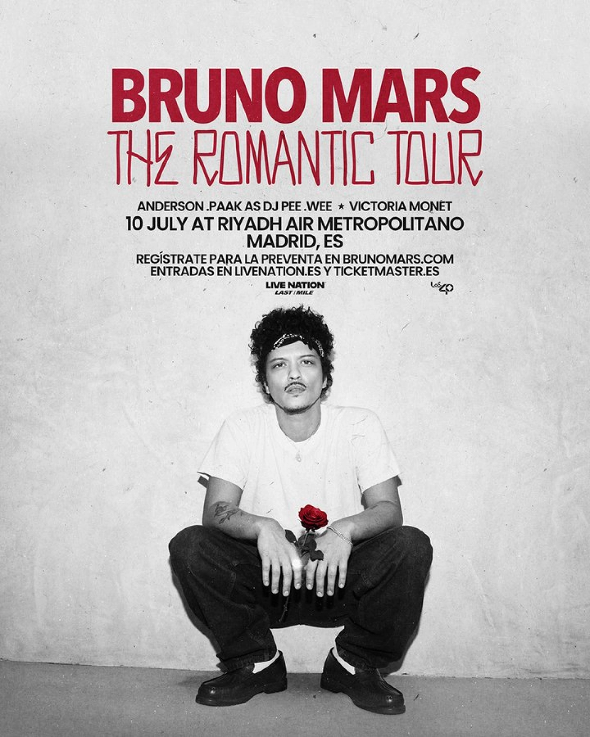 Billets Bruno Mars (Civitas Metropolitano - Madrid)