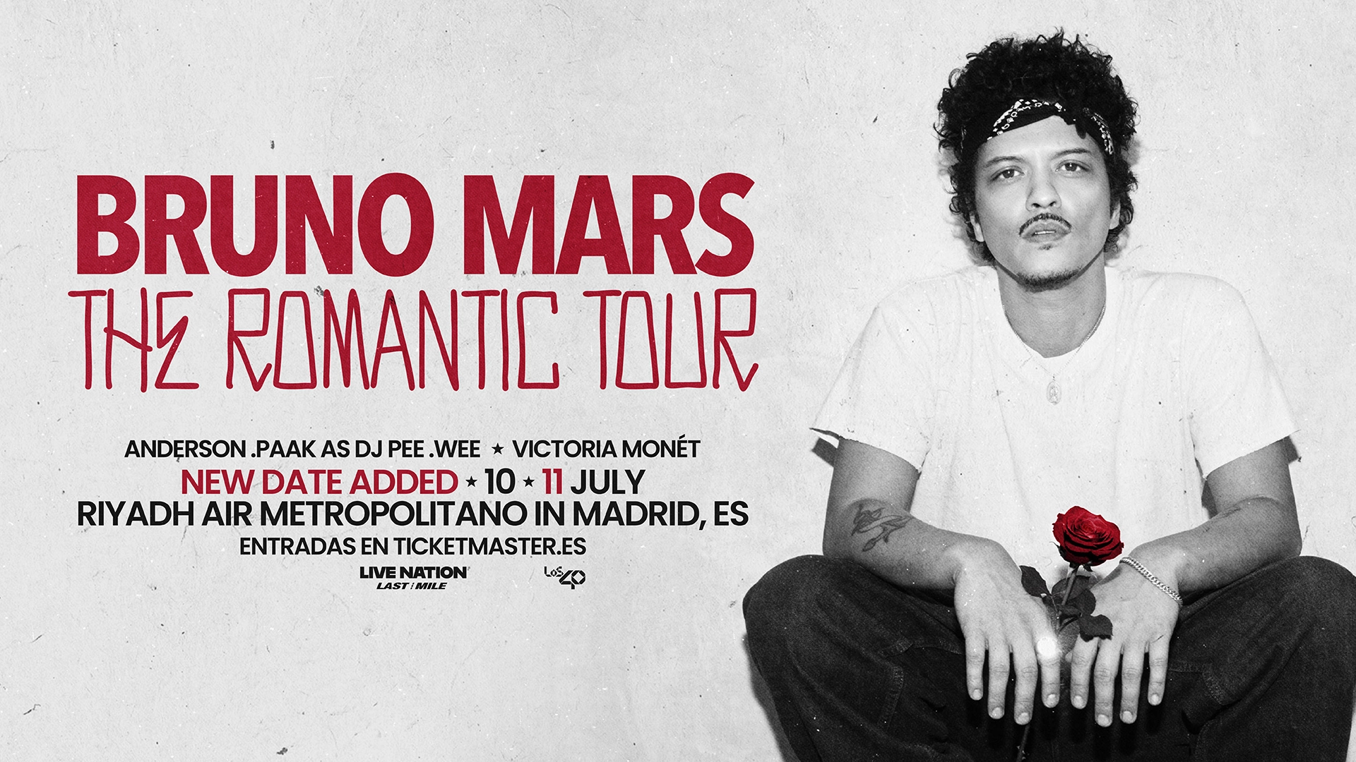 Billets Bruno Mars (Civitas Metropolitano - Madrid)