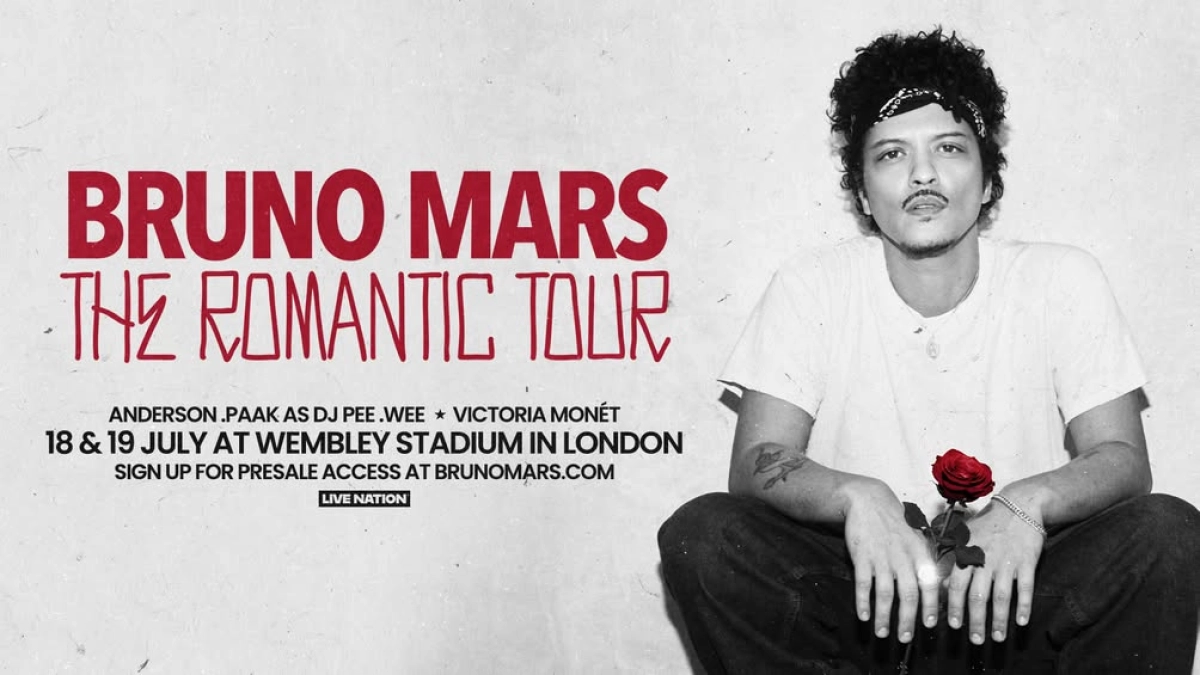 Billets Bruno Mars (Wembley Stadium - Londres)