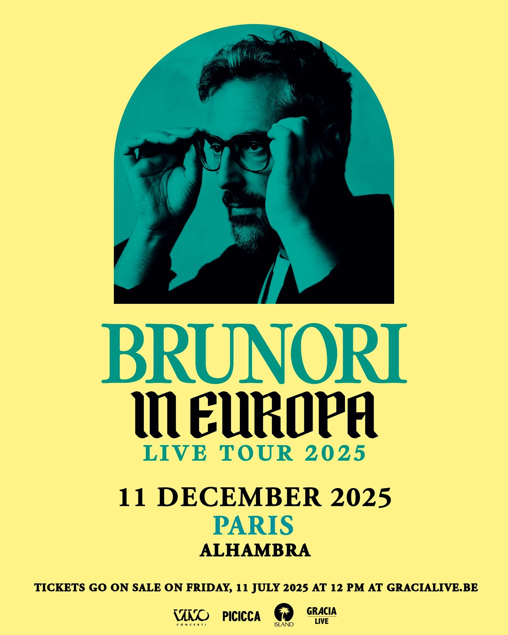 Billets Brunori Sas (Alhambra - Paris)