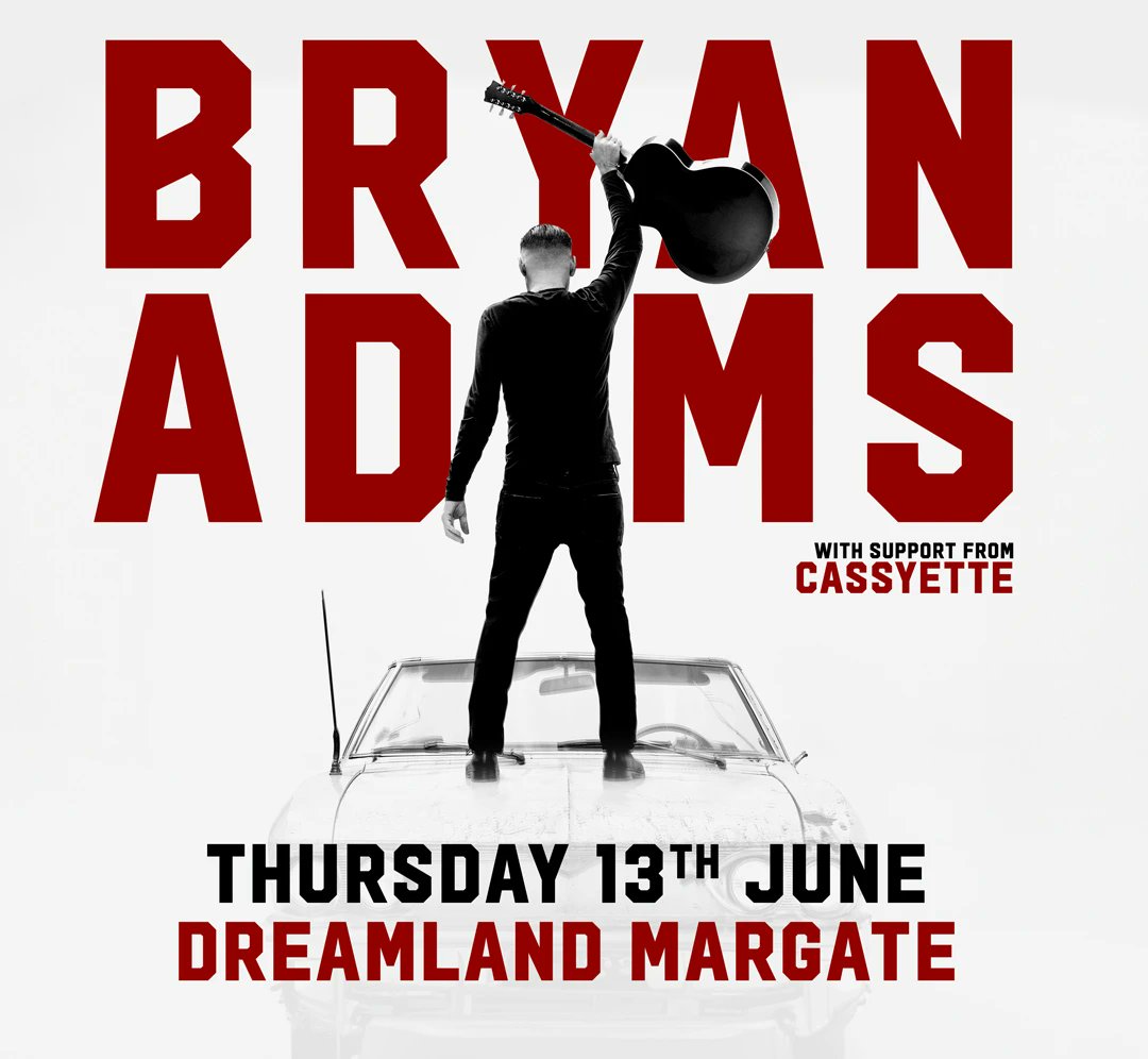 Bryan Adams al Dreamland Margate Tickets