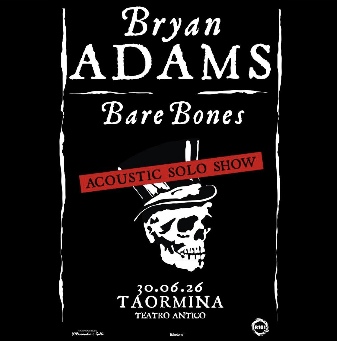 Billets Bryan Adams (Teatro Antico Taormina - Tauromenion)