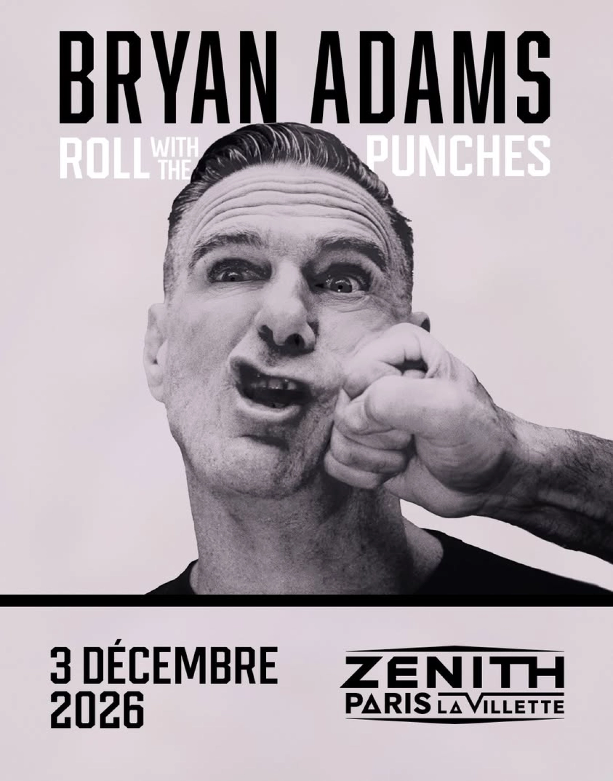 Billets Bryan Adams (Zenith Paris - Paris)