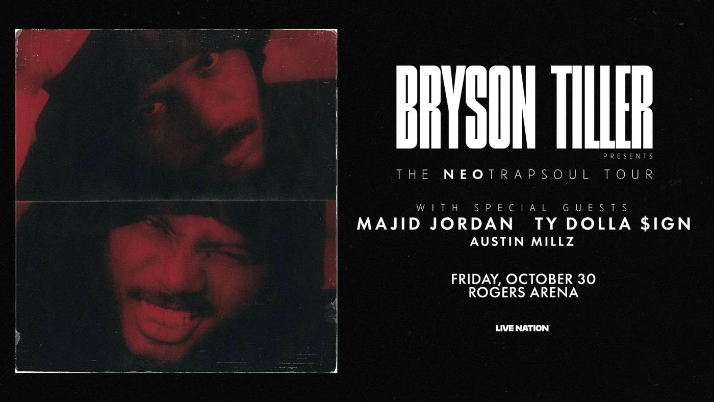 Bryson Tiller at Rogers Arena Tickets