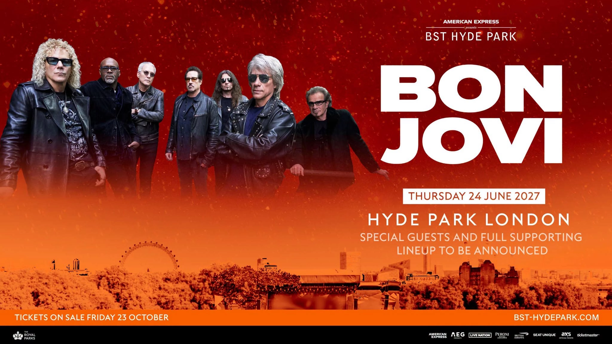 BST Hyde Park - Bon Jovi at Hyde Park Tickets