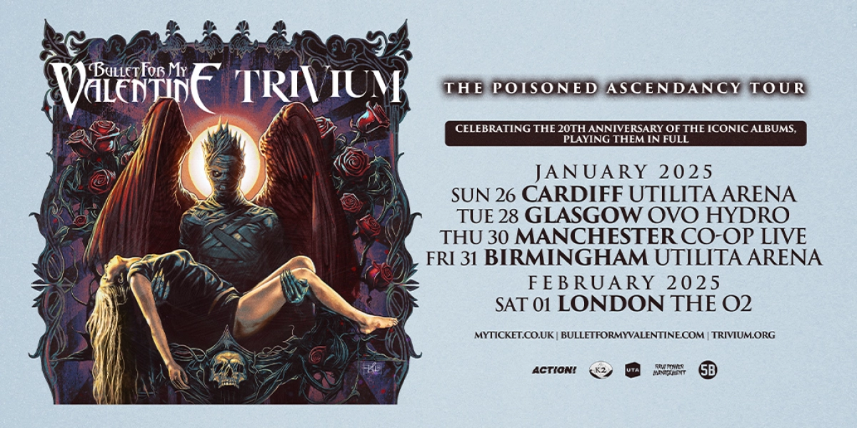 Bullet For My Valentine - Trivium at The O2 Arena Tickets