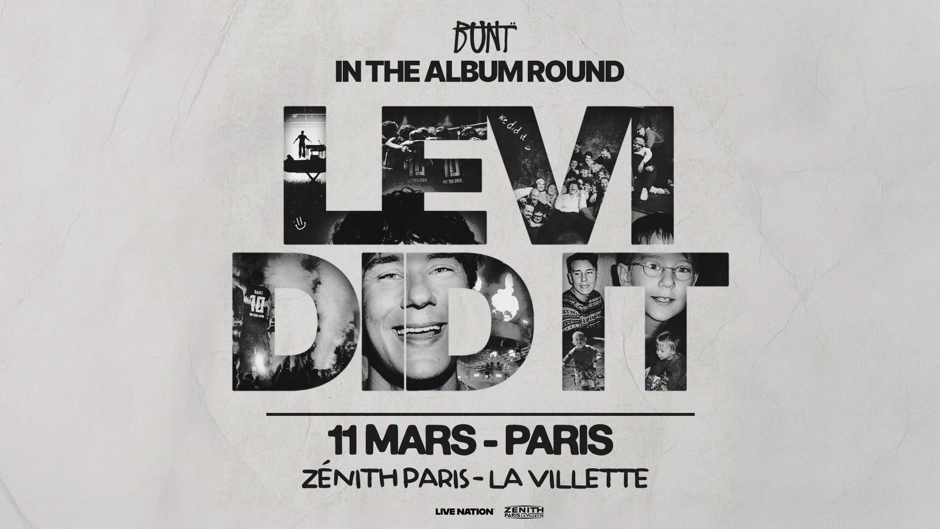 Billets BUNT. (Zenith Paris - Paris)