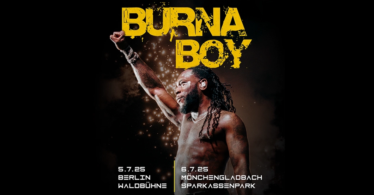 Billets Burna Boy (Sparkassenpark - Mönchengladbach)