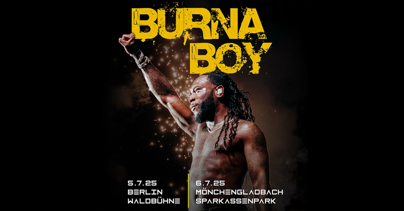 Burna Boy at Waldbühne Tickets