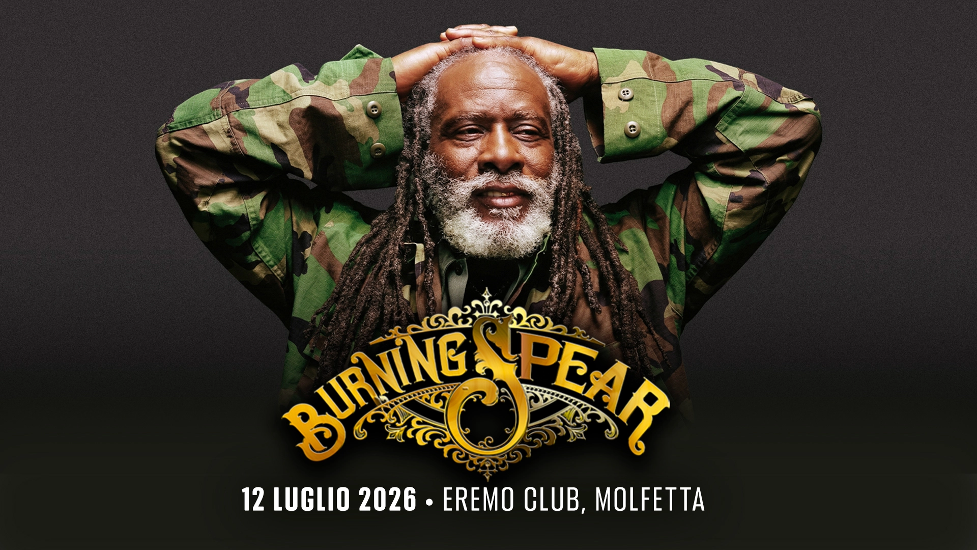 Burning Spear at Eremo Club Tickets