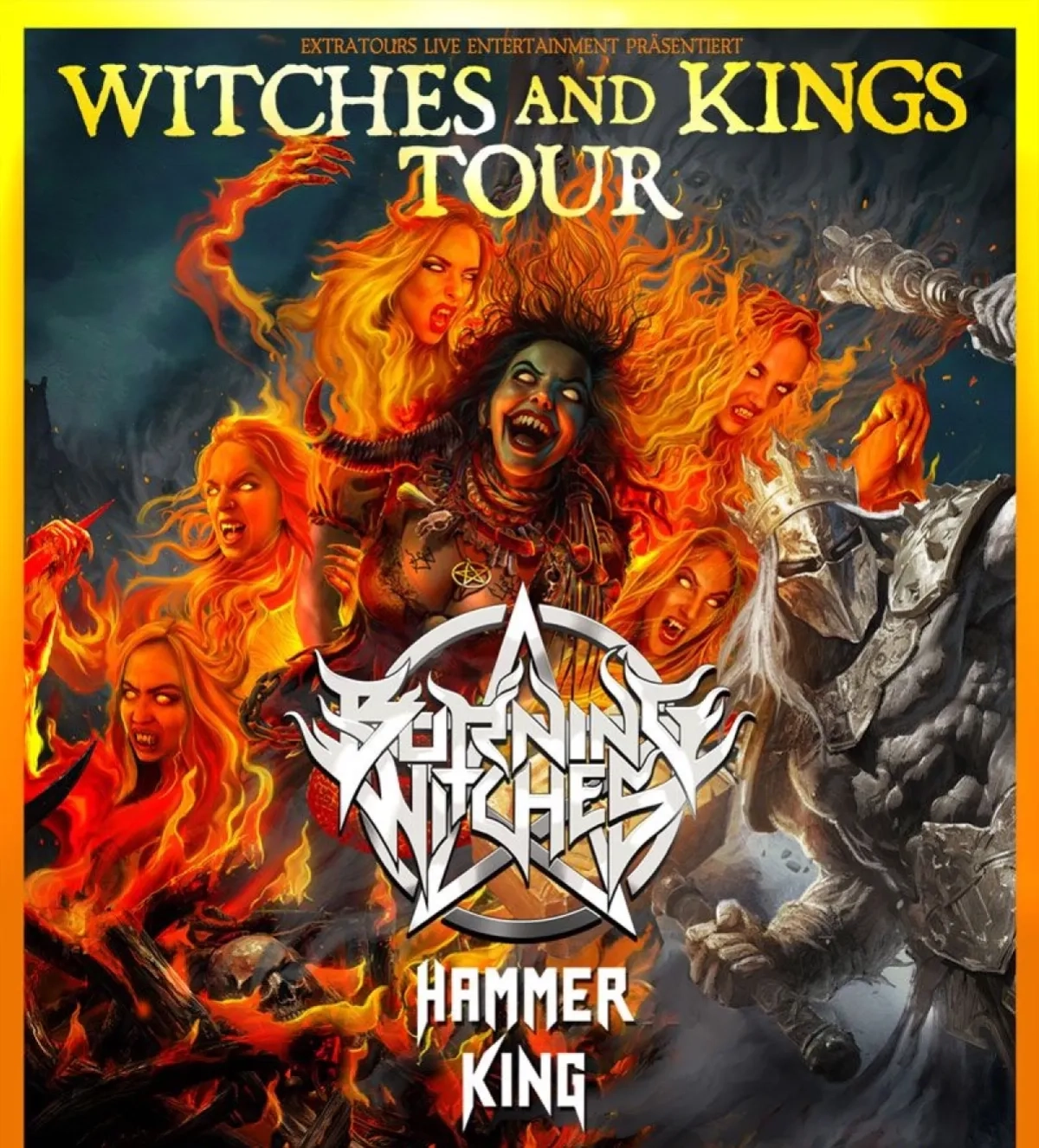 Billets Burning Witches (Backstage Werk - Munich)