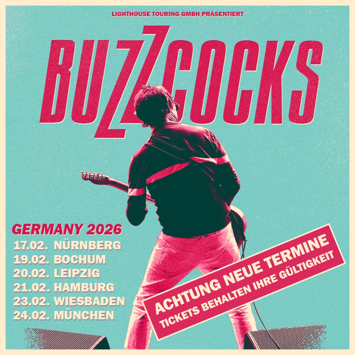 Buzzcocks at Zeche Bochum Tickets