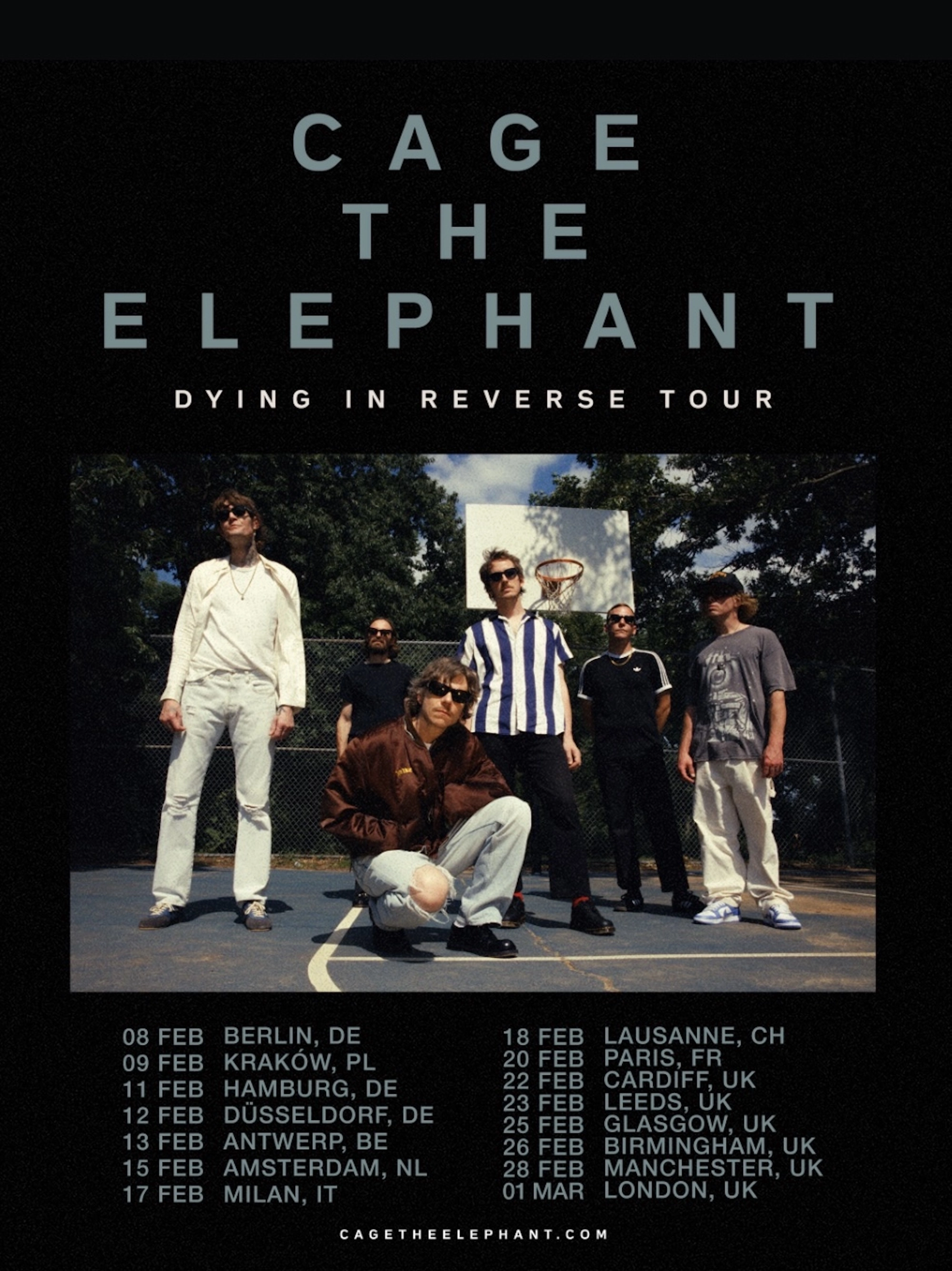 Cage The Elephant at De Roma Tickets