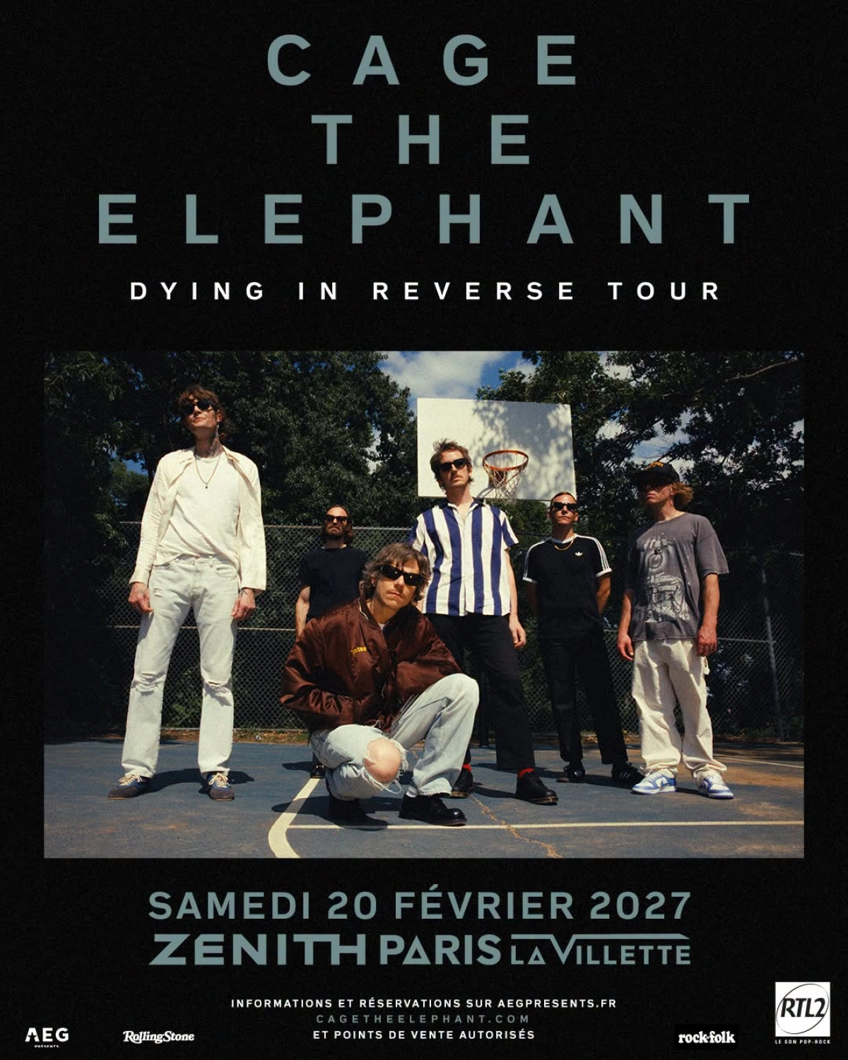 Billets Cage The Elephant (Zenith Paris - Paris)