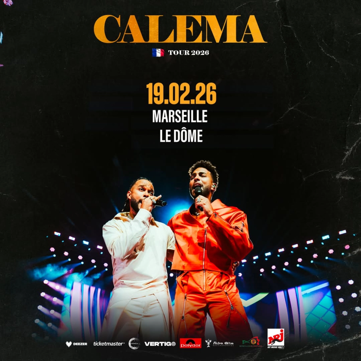Billets Calema (Le Dome - Marseille)