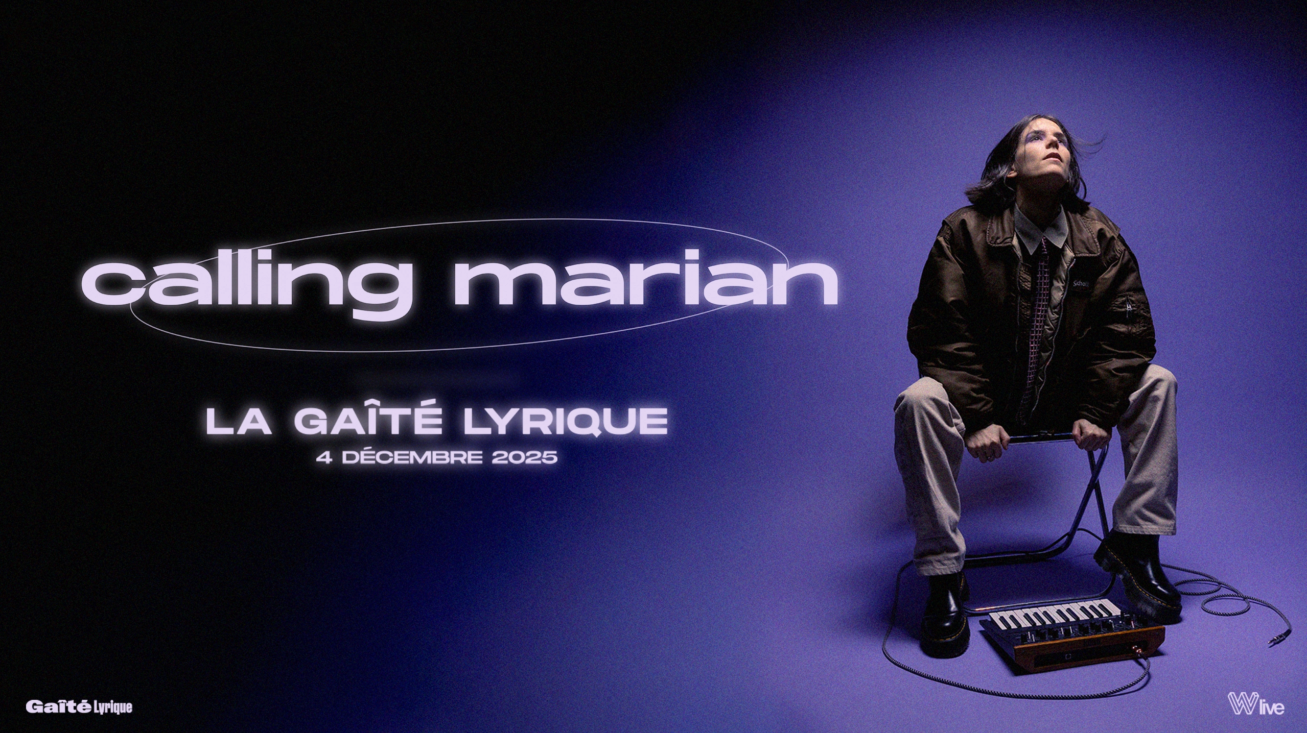Billets Calling Marian (La Gaité Lyrique - Paris)