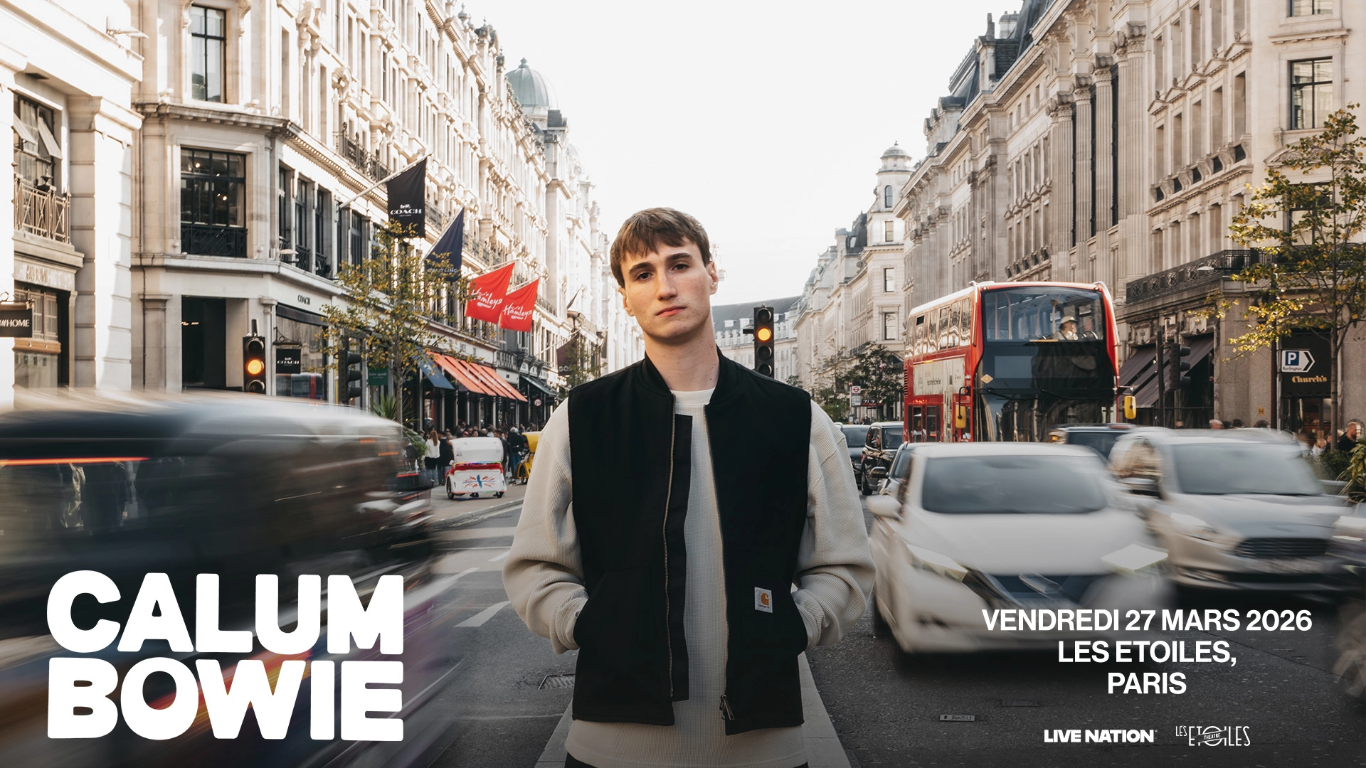 Billets Calum Bowie (Les Etoiles - Paris)