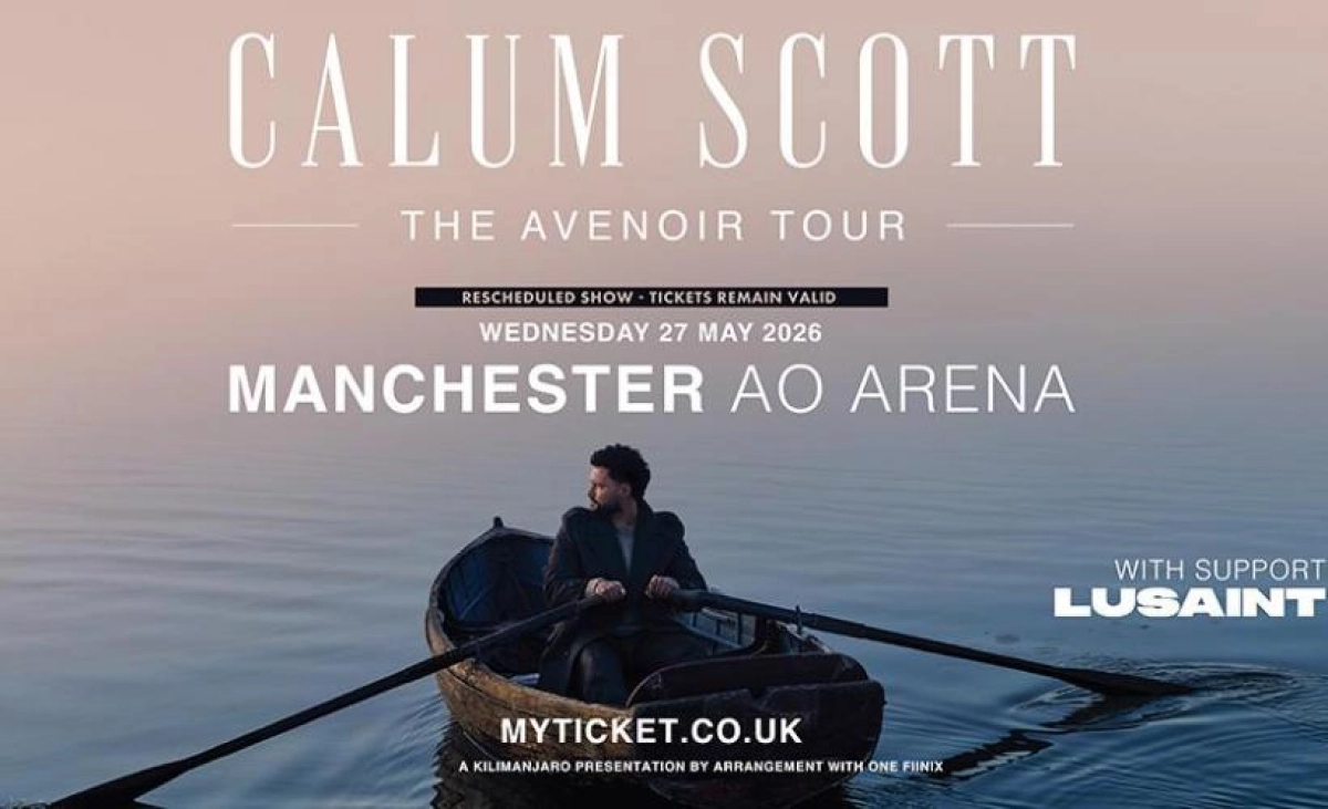 Billets Calum Scott (Manchester AO Arena - Manchester)