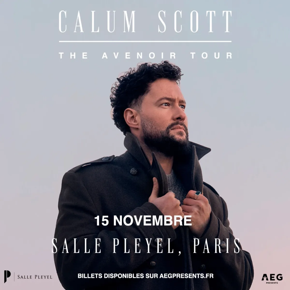 Billets Calum Scott (Salle Pleyel - Paris)