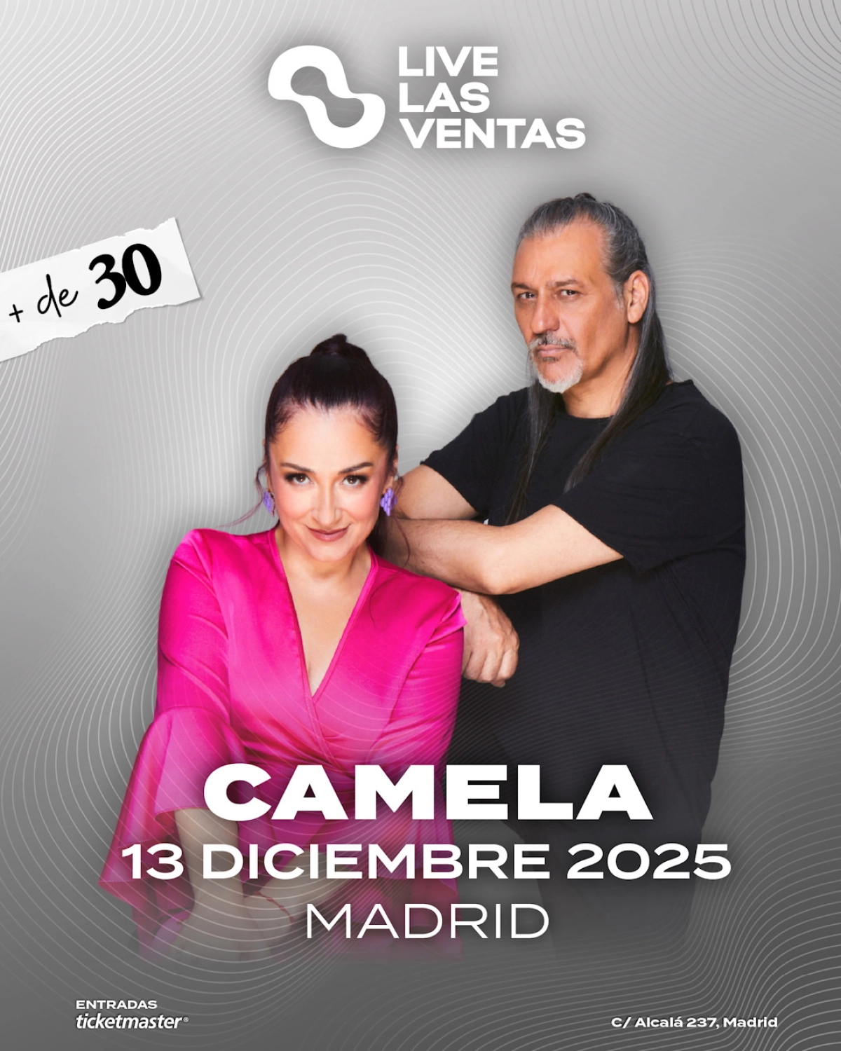 Billets Camela (Plaza de Toros de Las Ventas - Madrid)