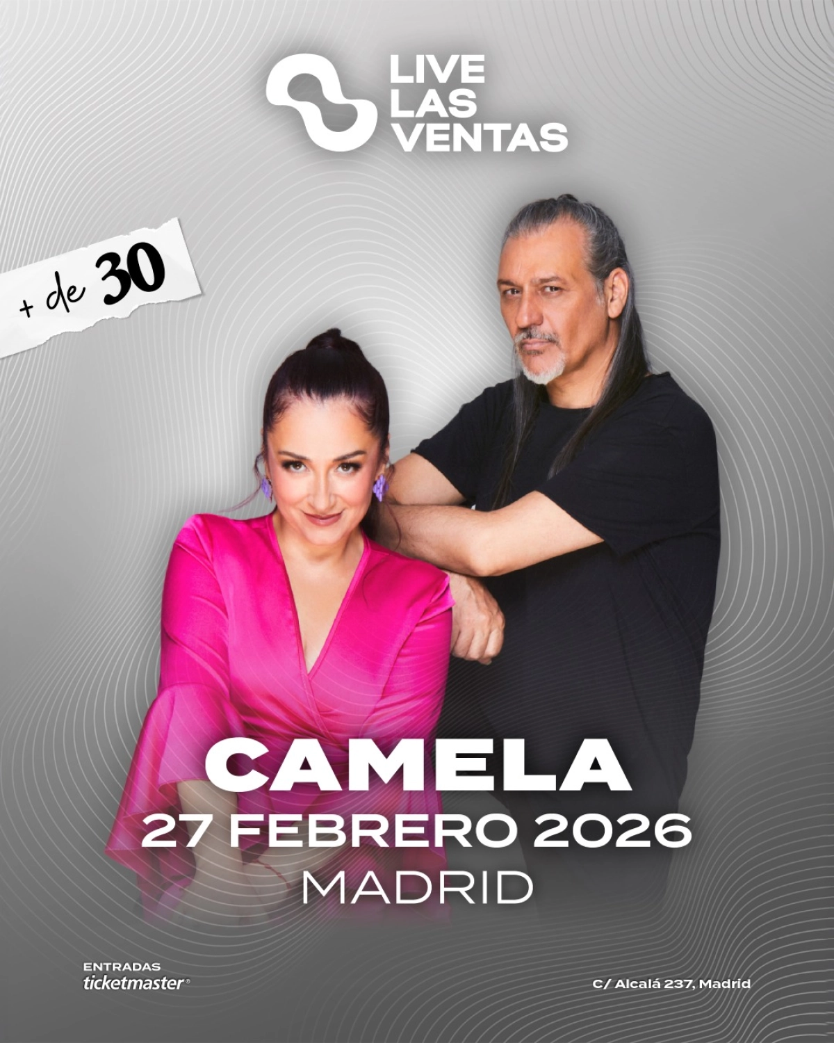 Camela al Plaza de Toros de Las Ventas Tickets