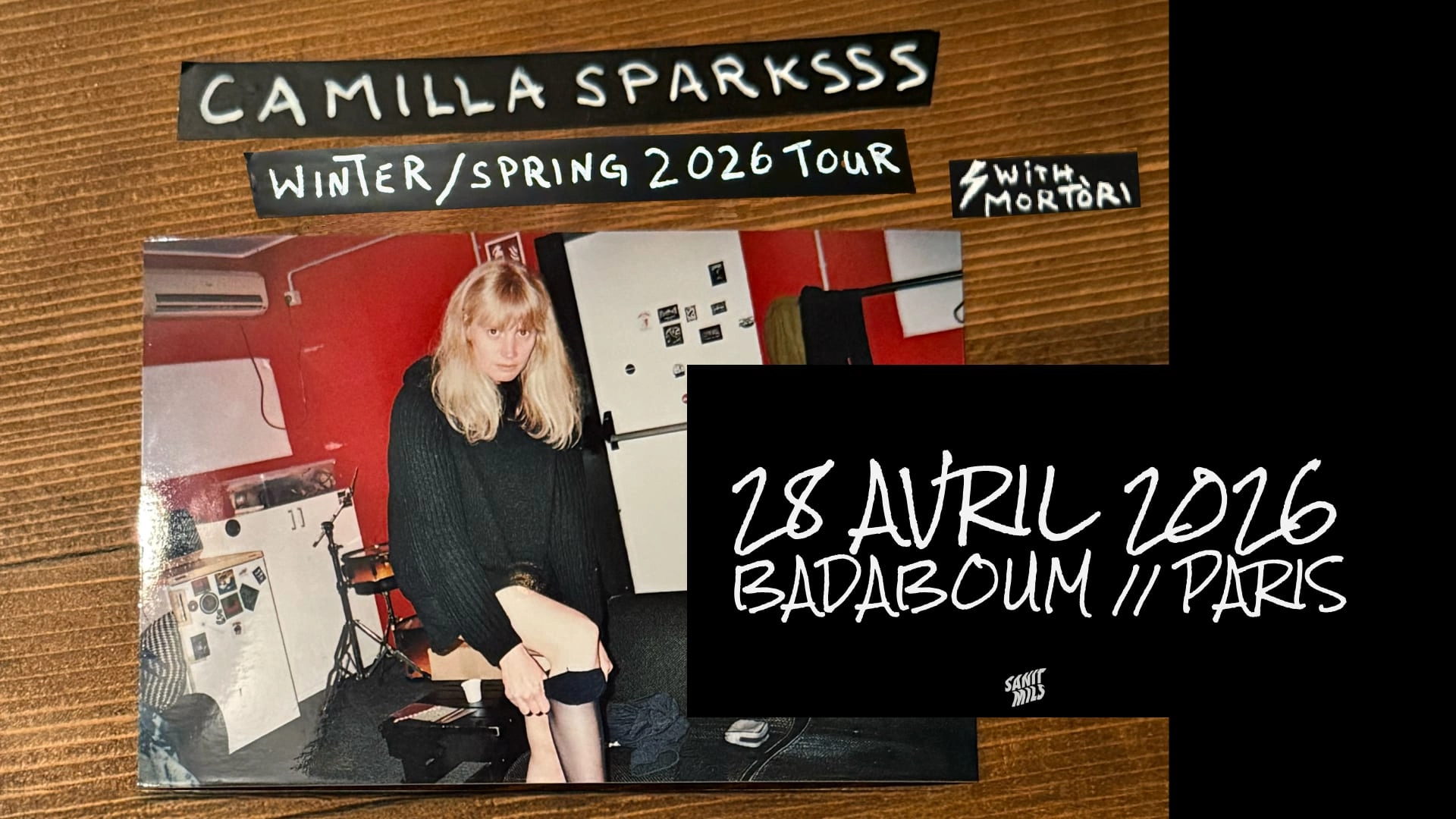 Camilla Sparksss al Badaboum Tickets