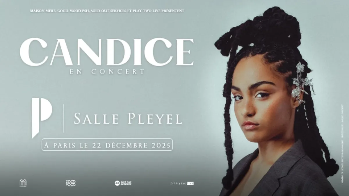 Billets Candice (Salle Pleyel - Paris)