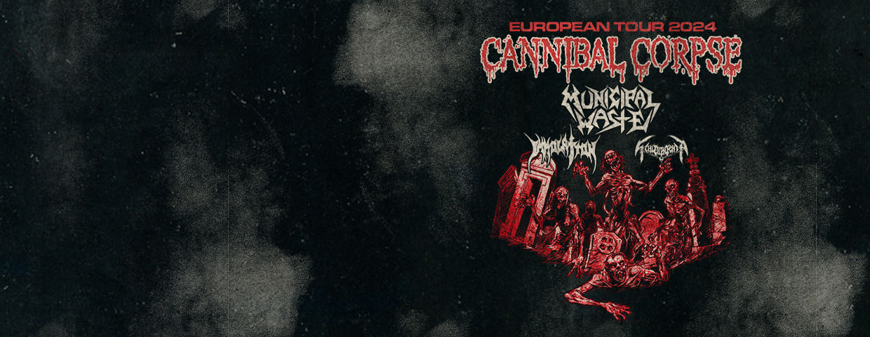Cannibal Corpse en Turbinenhalle Oberhausen Tickets
