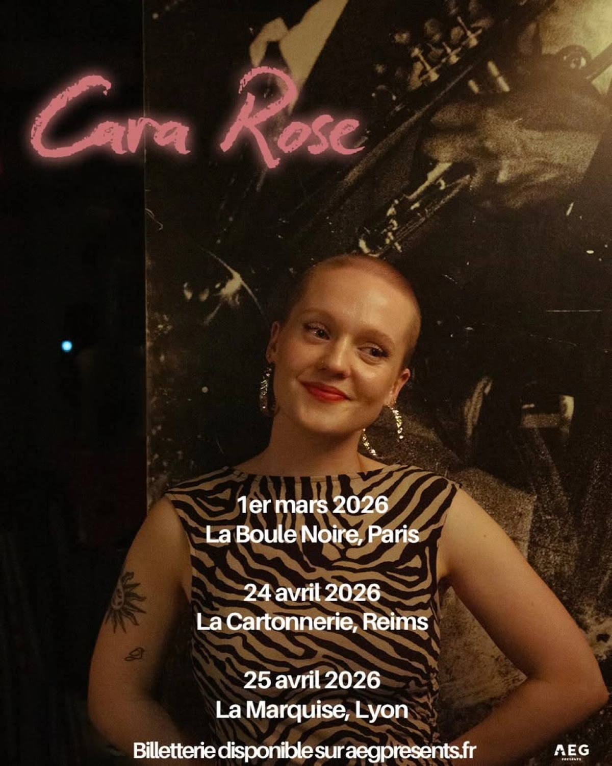 Cara Rose al La Marquise Tickets