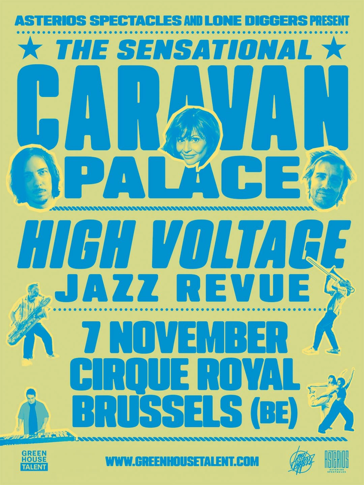Billets Caravan Palace (Cirque Royal Bruxelles - Bruxelles)