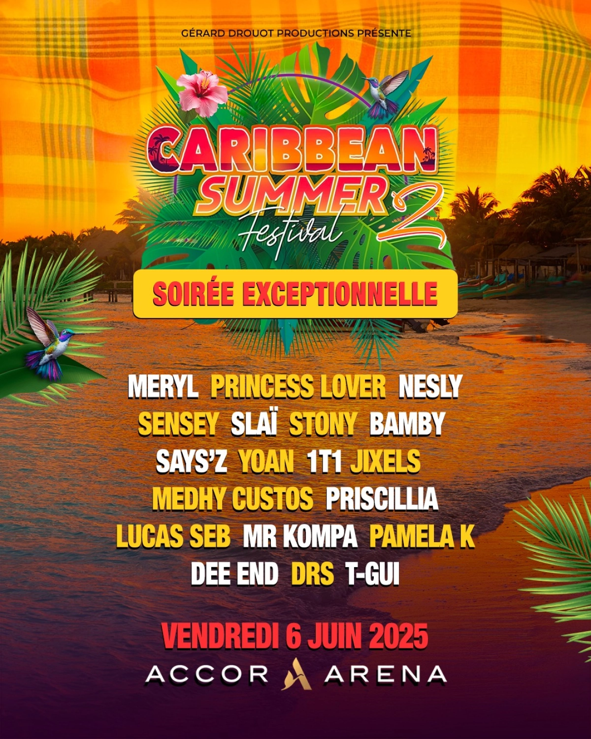Caribbean Summer Festival en Accor Arena Tickets