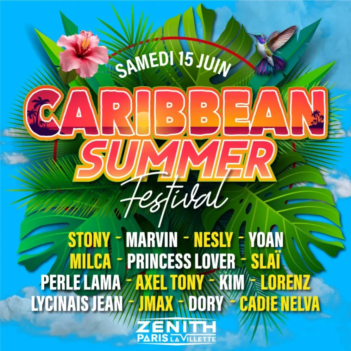 Caribbean Summer Festival at Zenith Paris Tickets