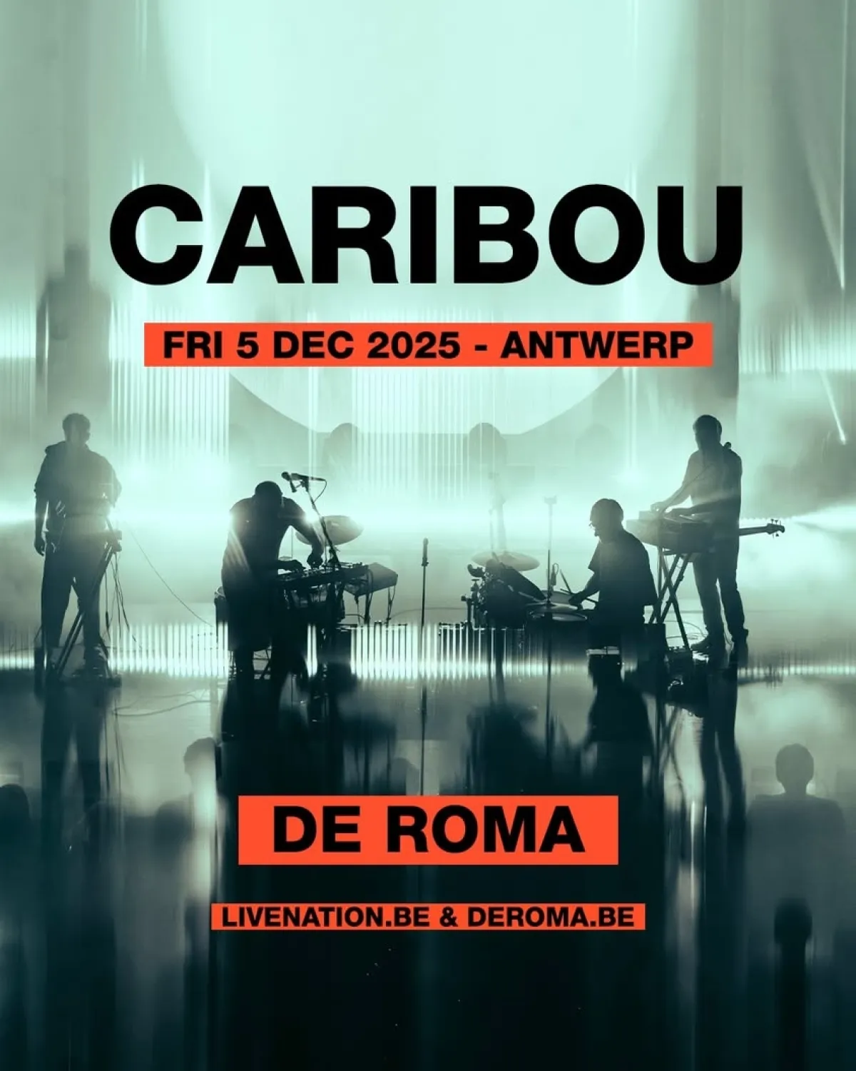 Billets Caribou (De Roma - Anvers)