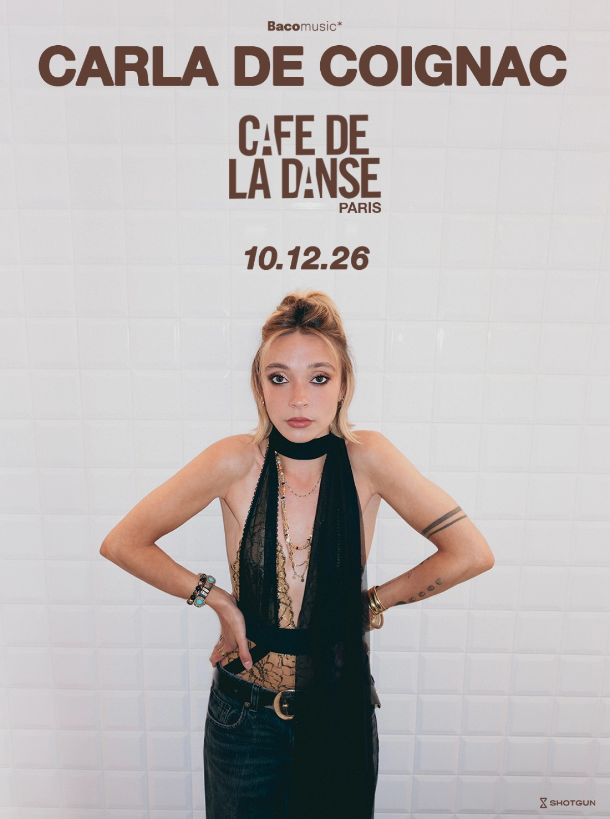 Billets Carla De Coignac (Cafe De la Danse - Paris)