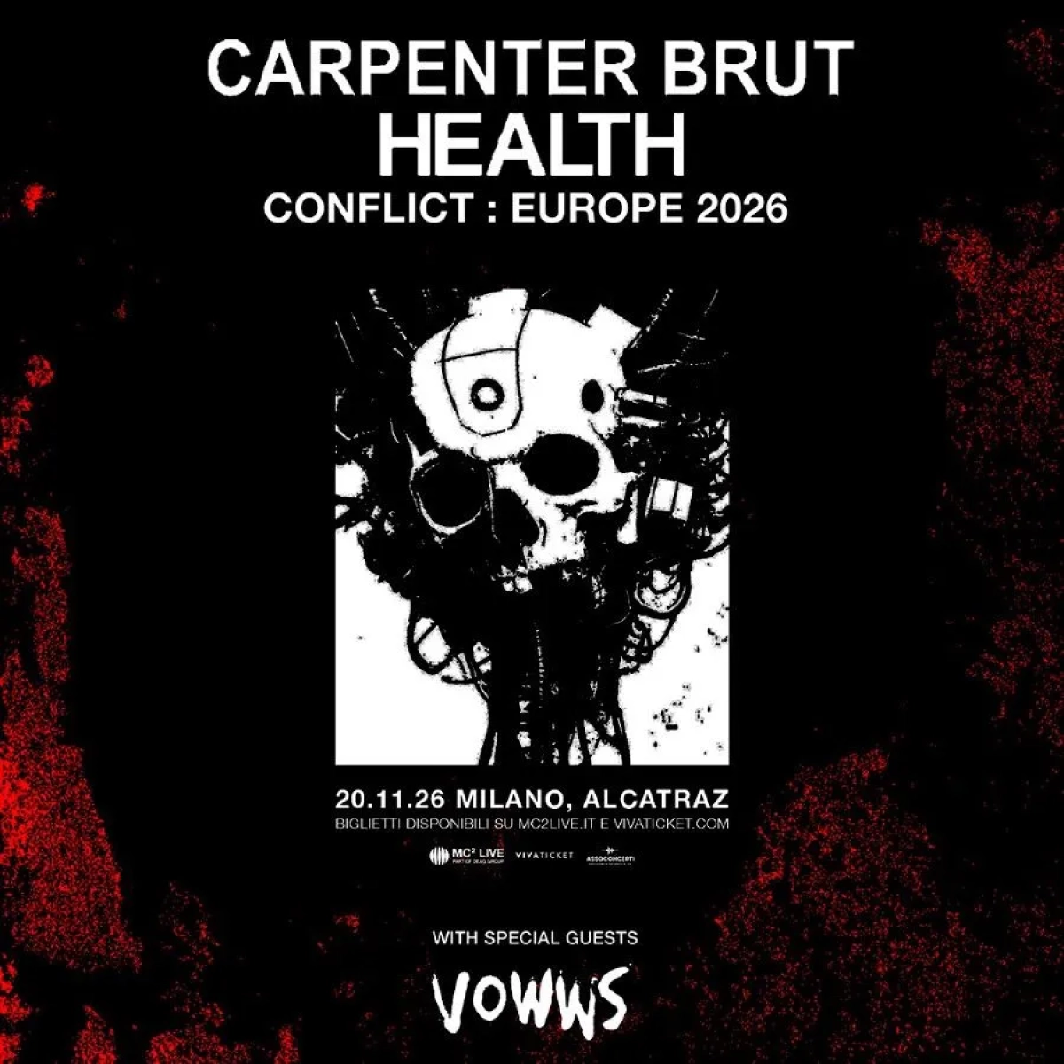 Carpenter Brut al Alcatraz Milano Tickets