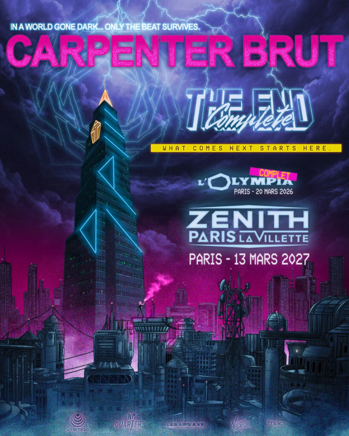 Billets Carpenter Brut (Zenith Paris - Paris)