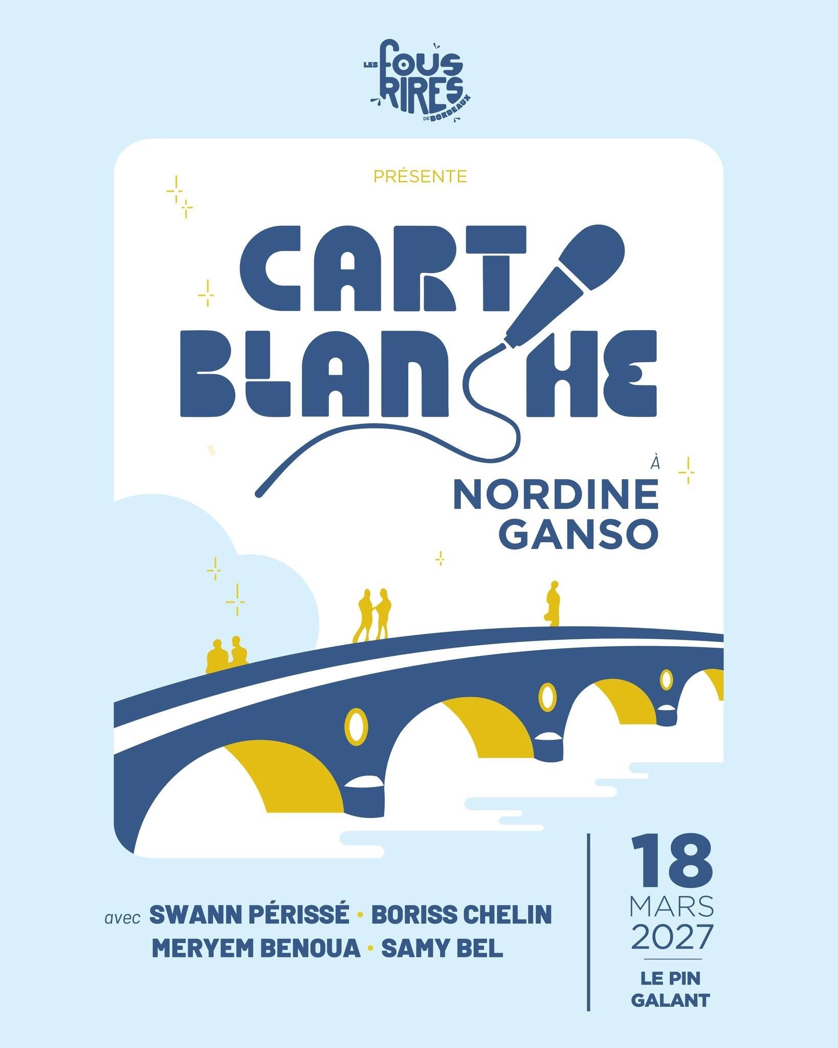Carte Blanche à Nordine Ganso at Le Pin Galant Tickets