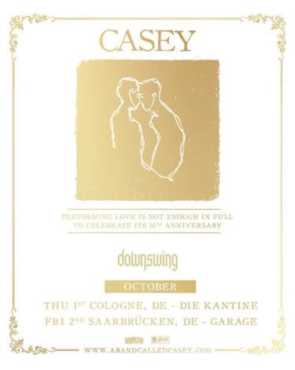 Casey at Garage Saarbrücken Tickets