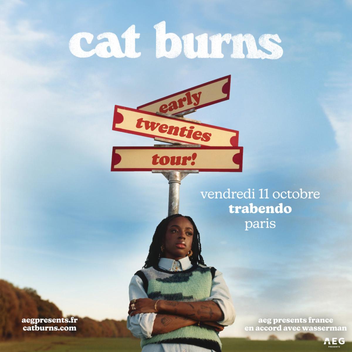 Billets Cat Burns (Le Trabendo - Paris)