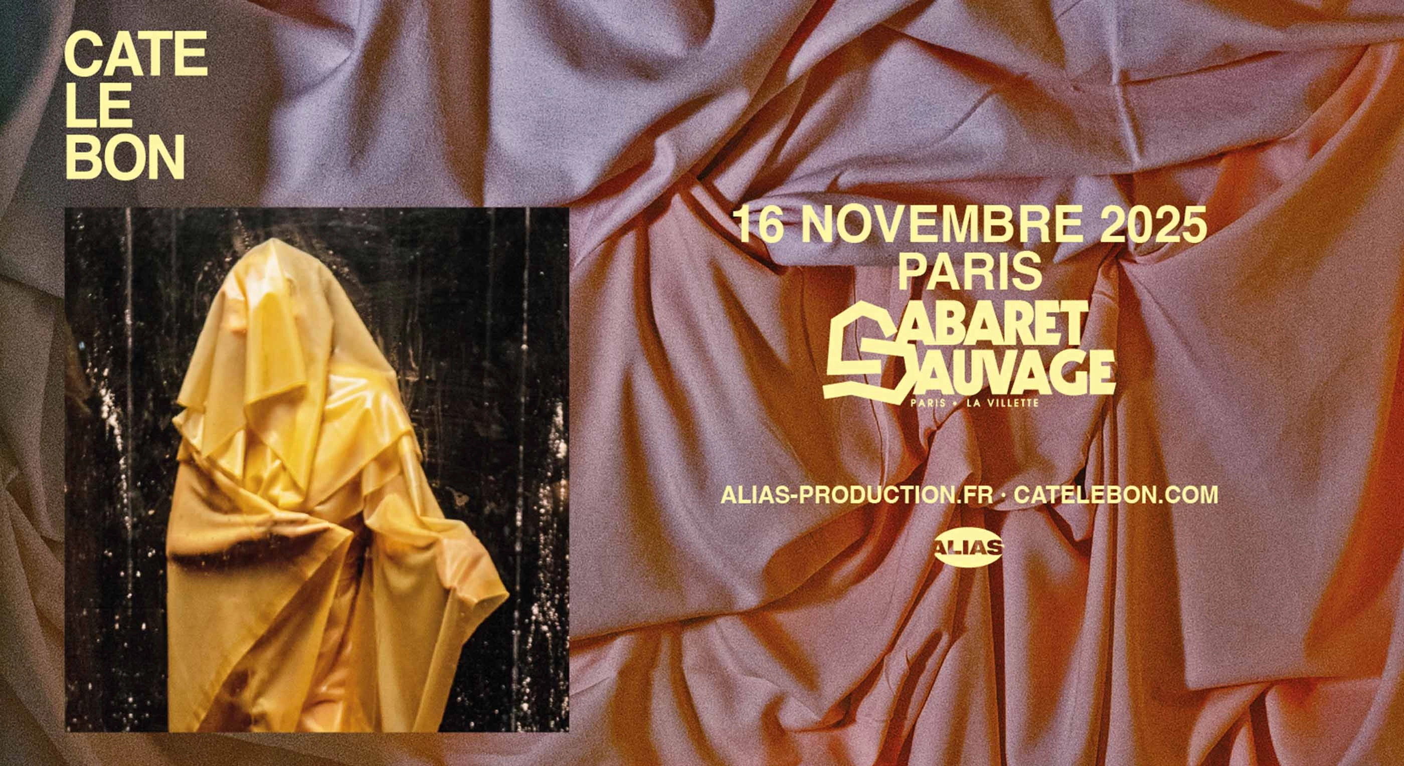 Billets Cate Le Bon (Cabaret Sauvage - Paris)