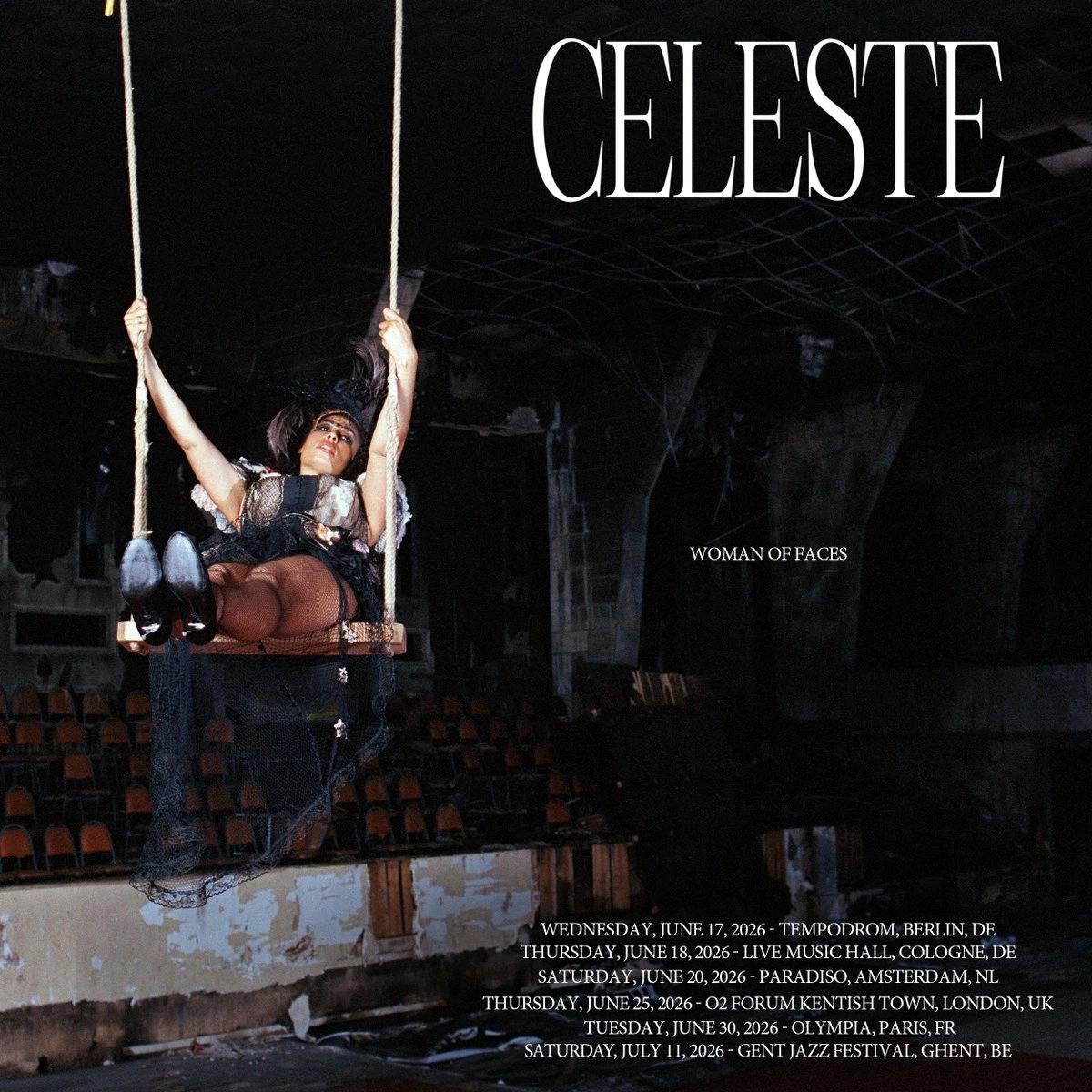 Billets Celeste (Tempodrom - Berlin)