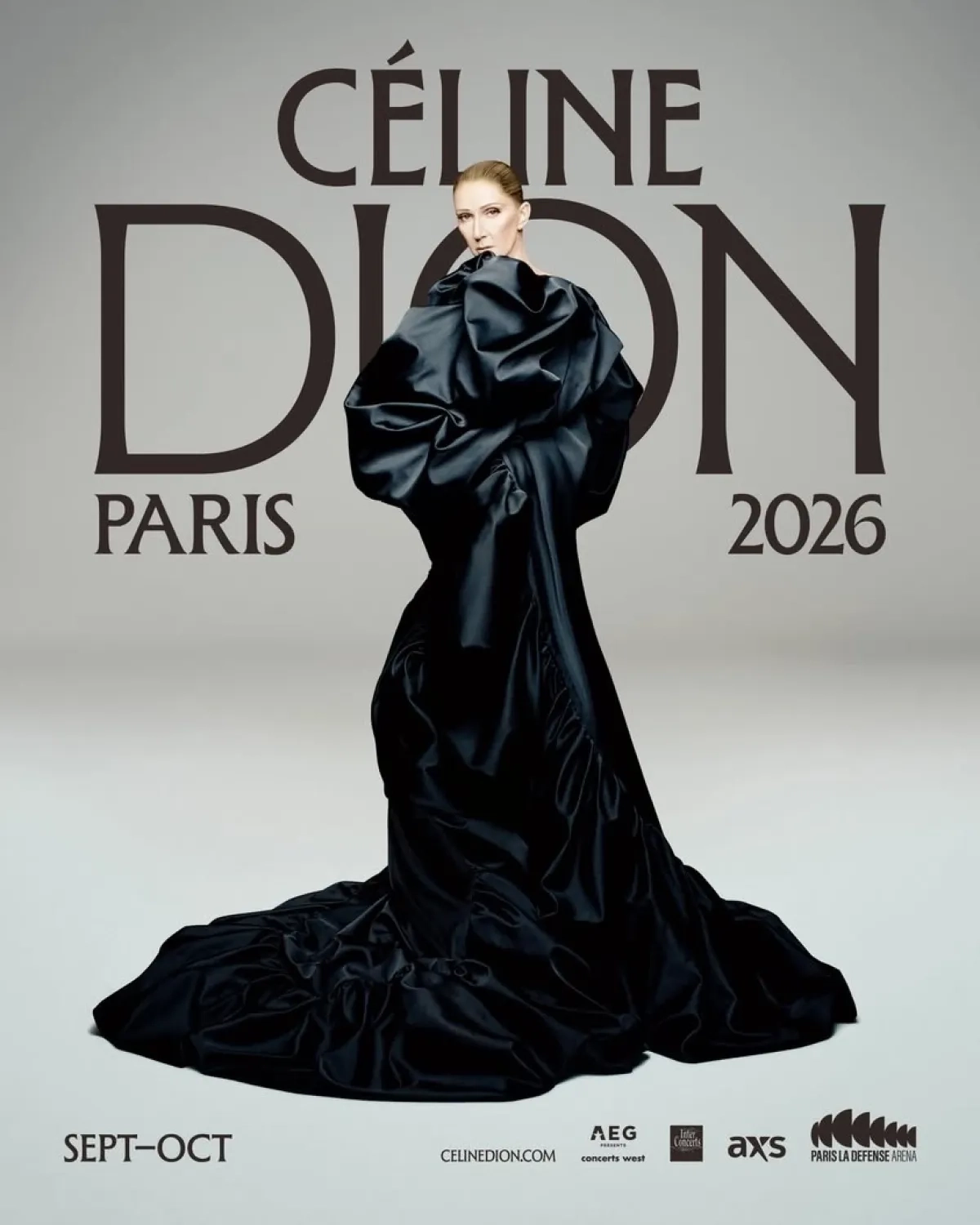 Celine Dion at Paris La Defense Arena Tickets