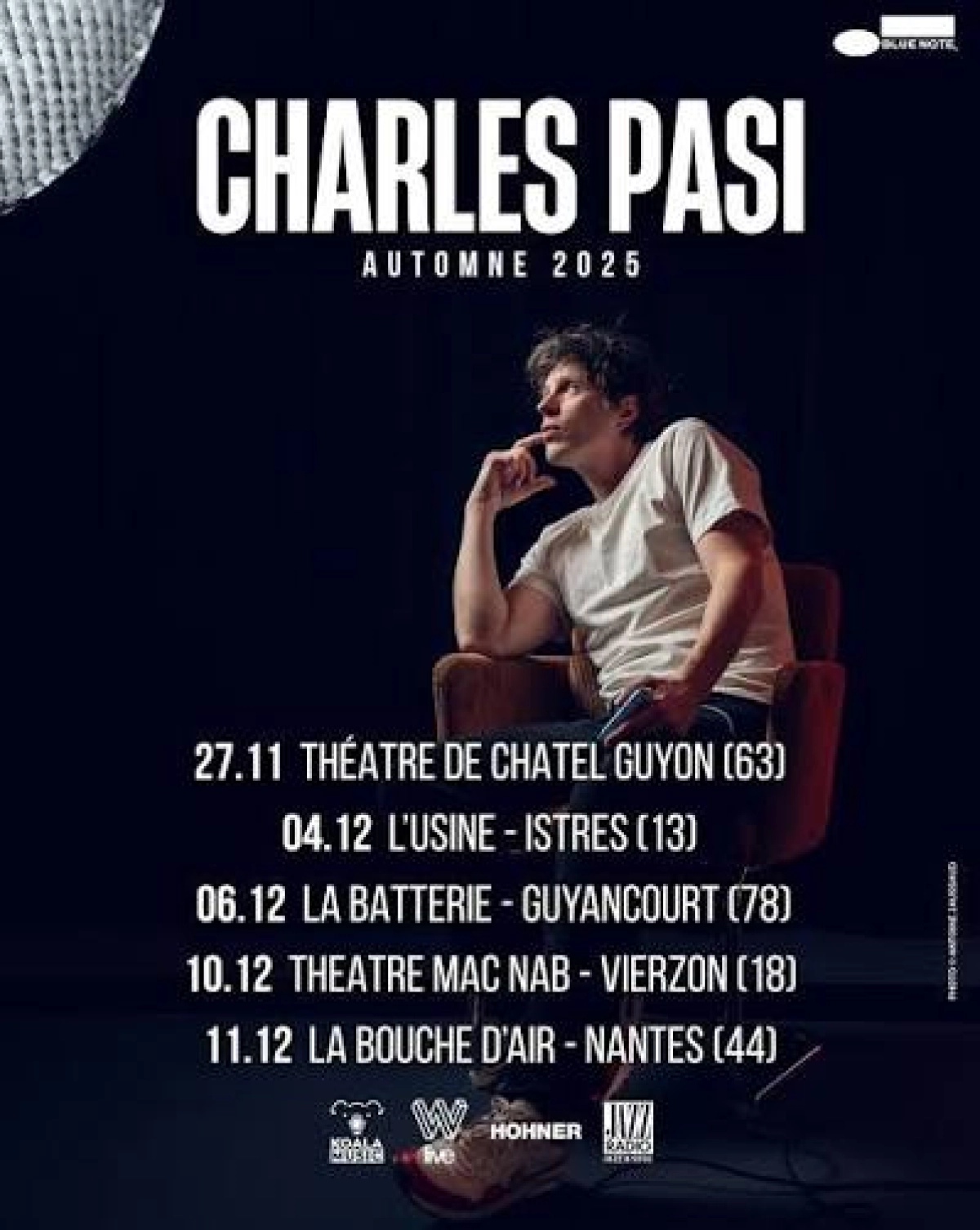 Billets Charles Pasi (La Bouche d'Air - Nantes)