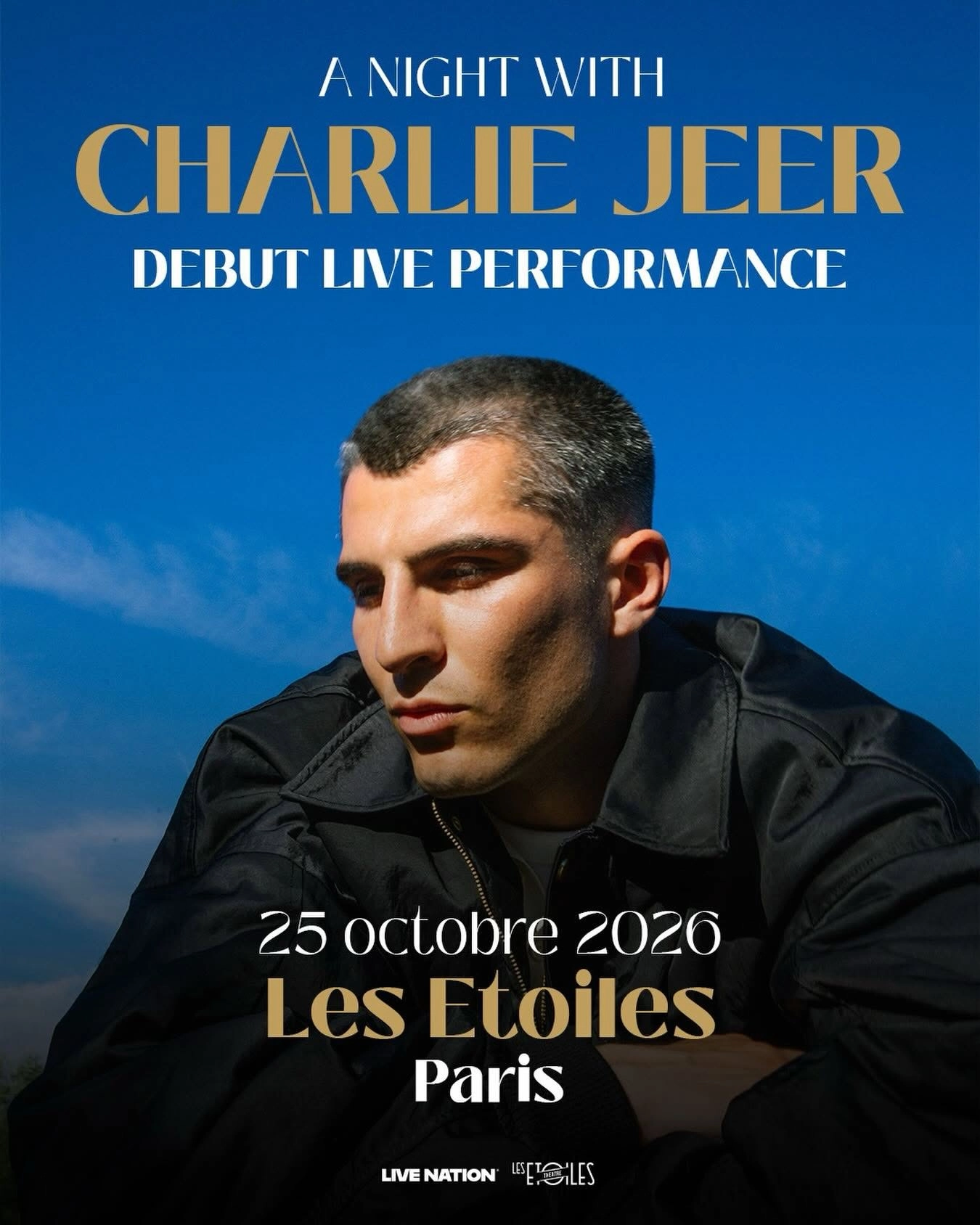 Charlie Jeer at Les Etoiles Tickets