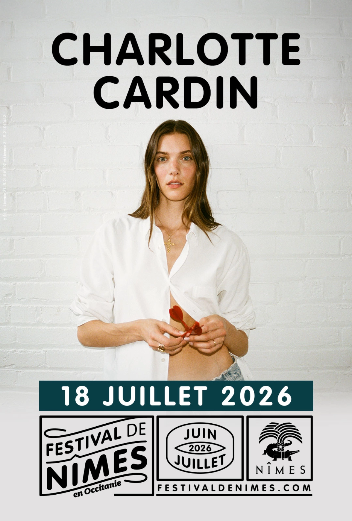 Billets Charlotte Cardin (Arenes de Nimes - Nimes)