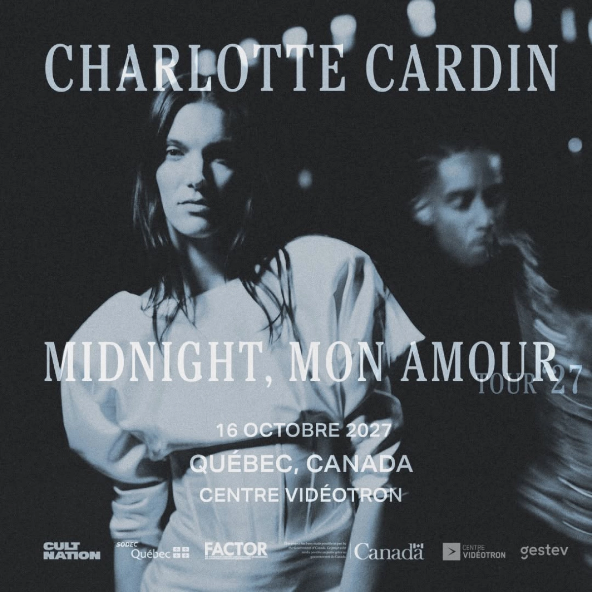 Billets Charlotte Cardin (Centre Videotron - Quebec)