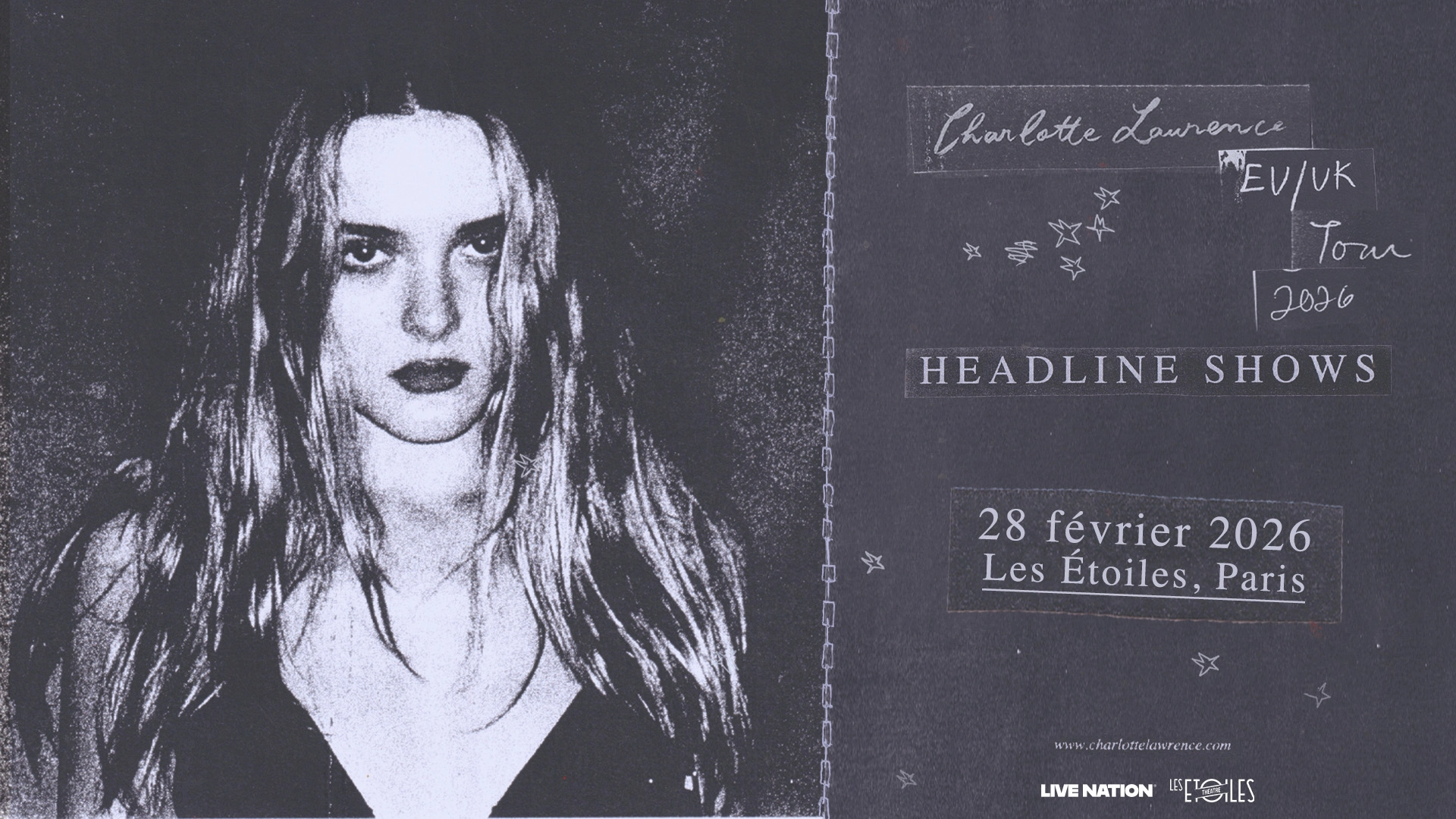Charlotte Lawrence al Les Etoiles Tickets