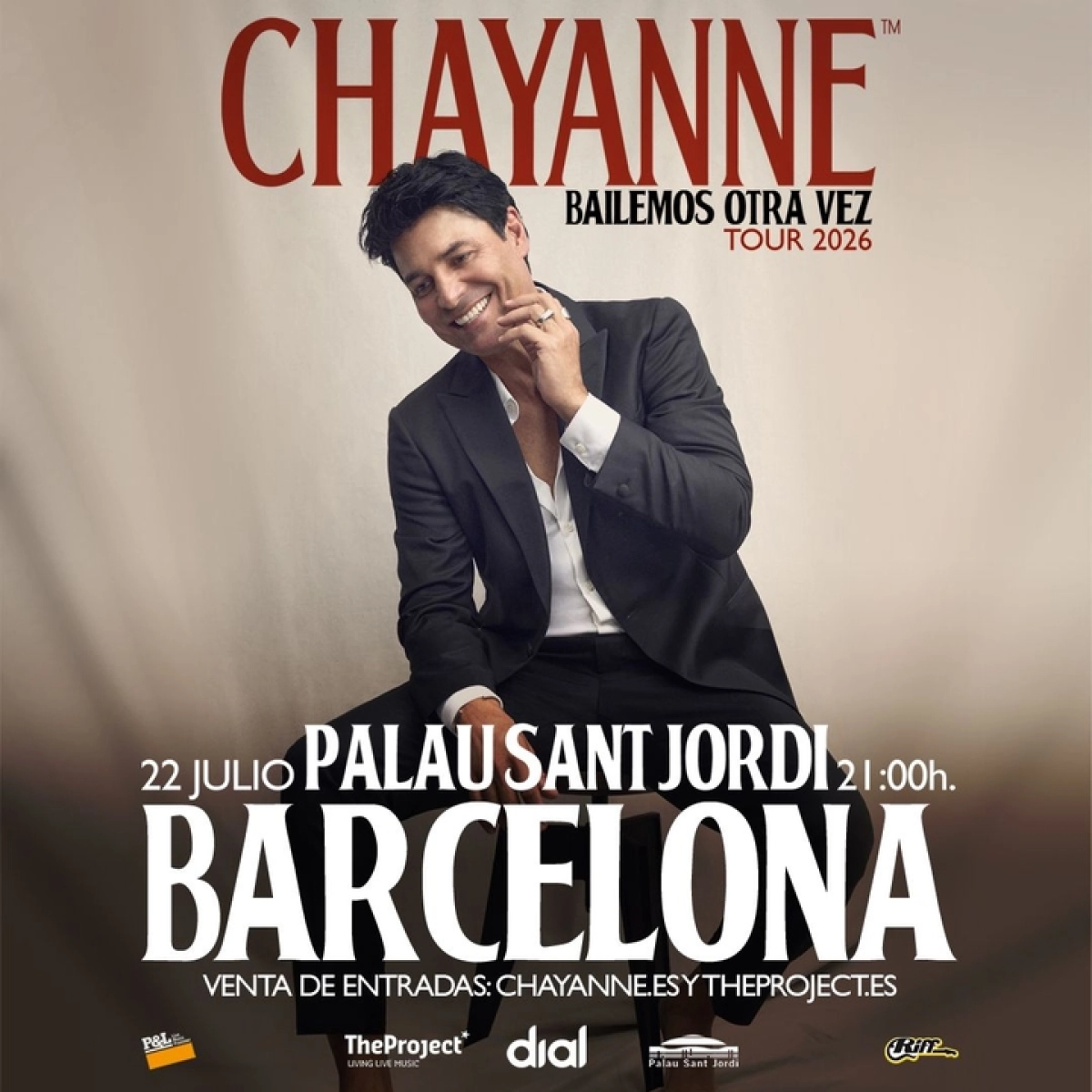 Chayanne in der Palau Sant Jordi Tickets